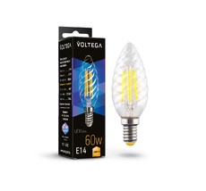 Светодиодная лампа Voltega Crystal Candle corn 6W 3000K E14 7211_VG