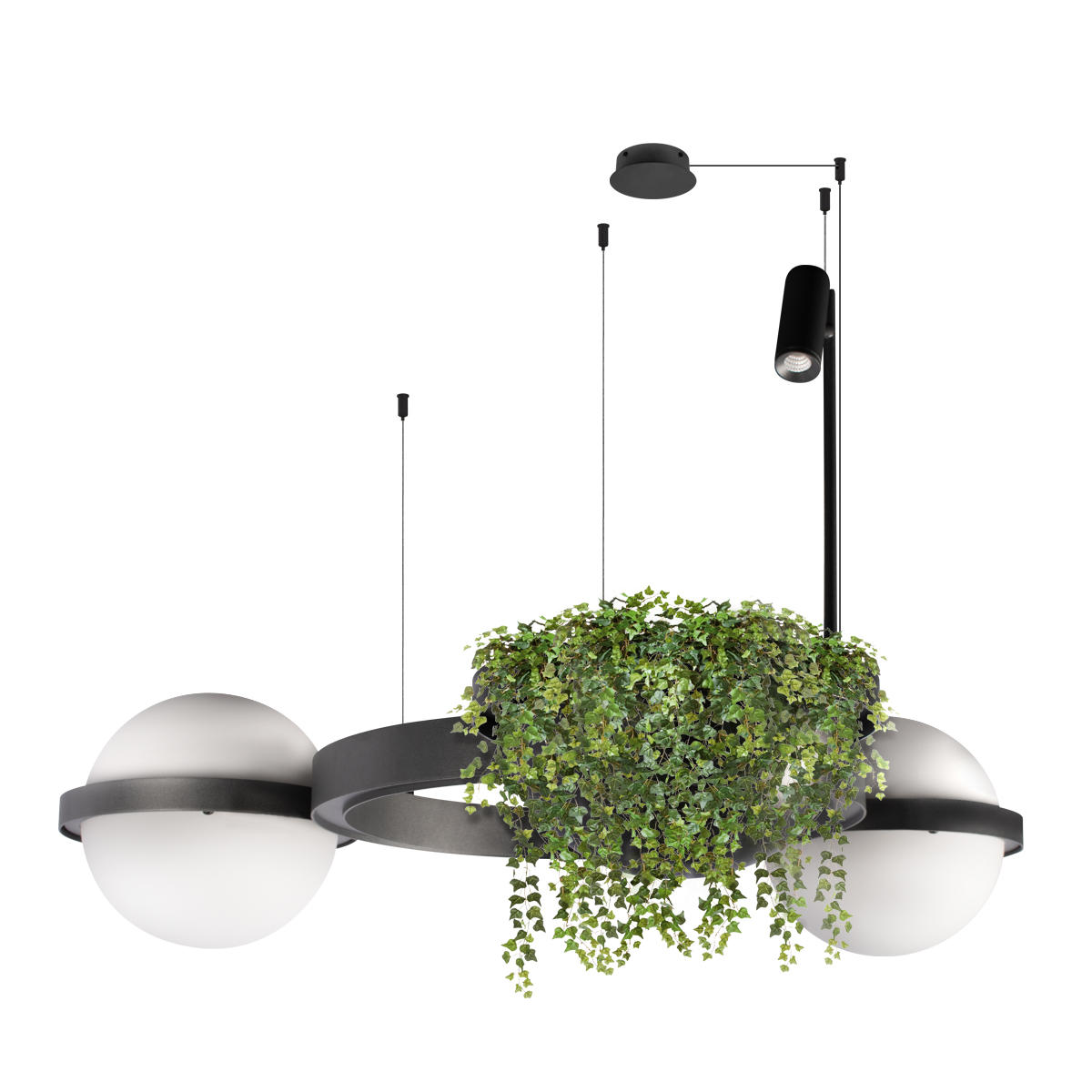 Подвесная люстра Loft IT Jardin 10121/2 Dark grey_LF