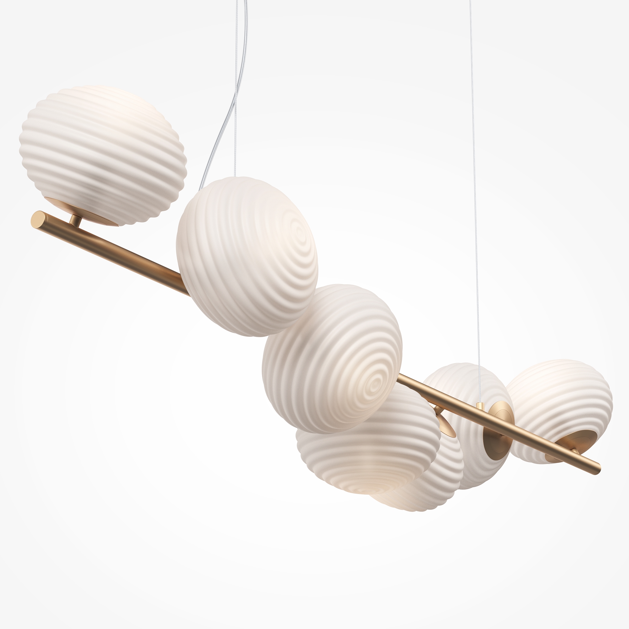 Подвесная люстра Maytoni Reels MOD268PL-07G_MY