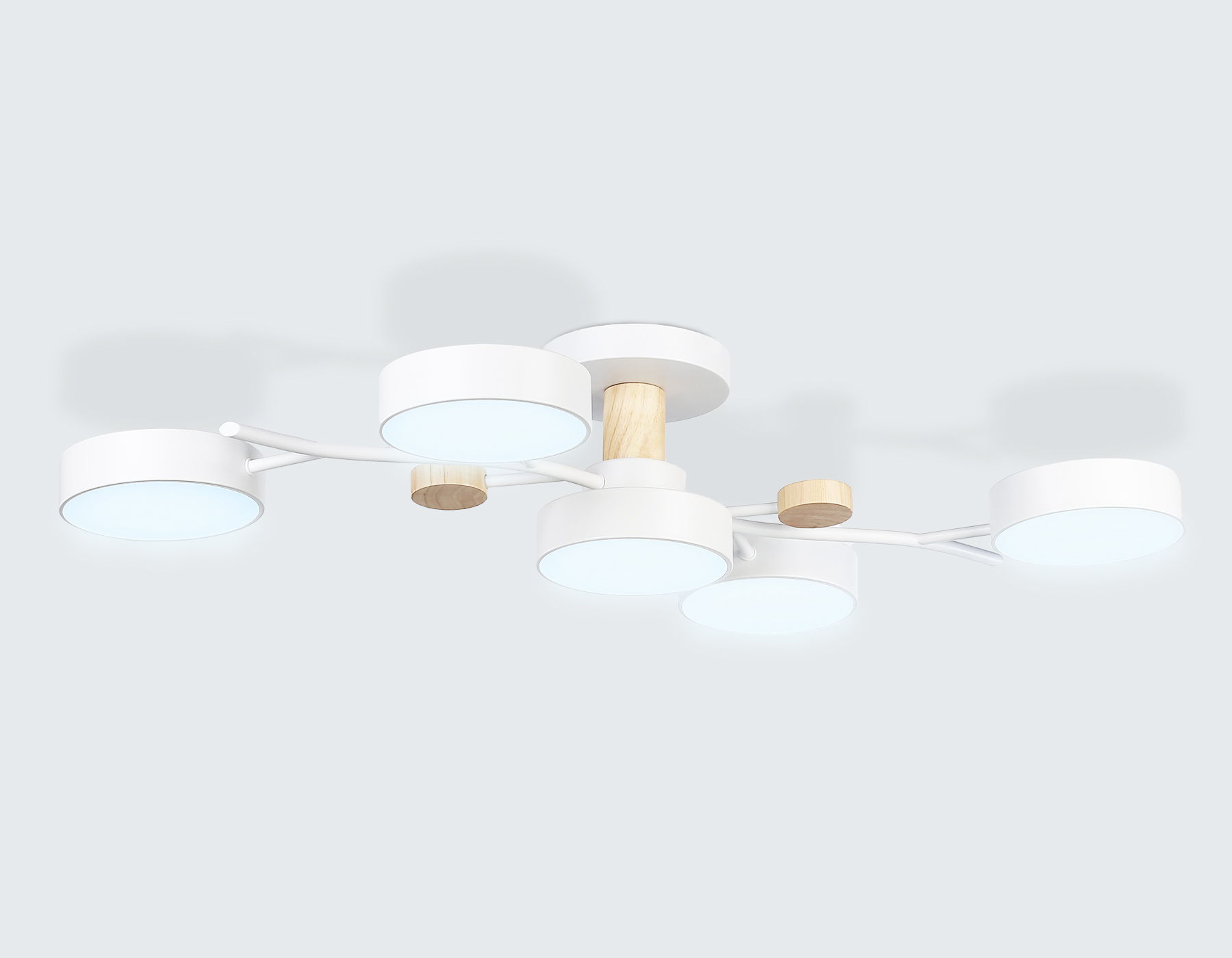 Потолочная люстра с пультом Ambrella Light COMFORT FL4834_AMB