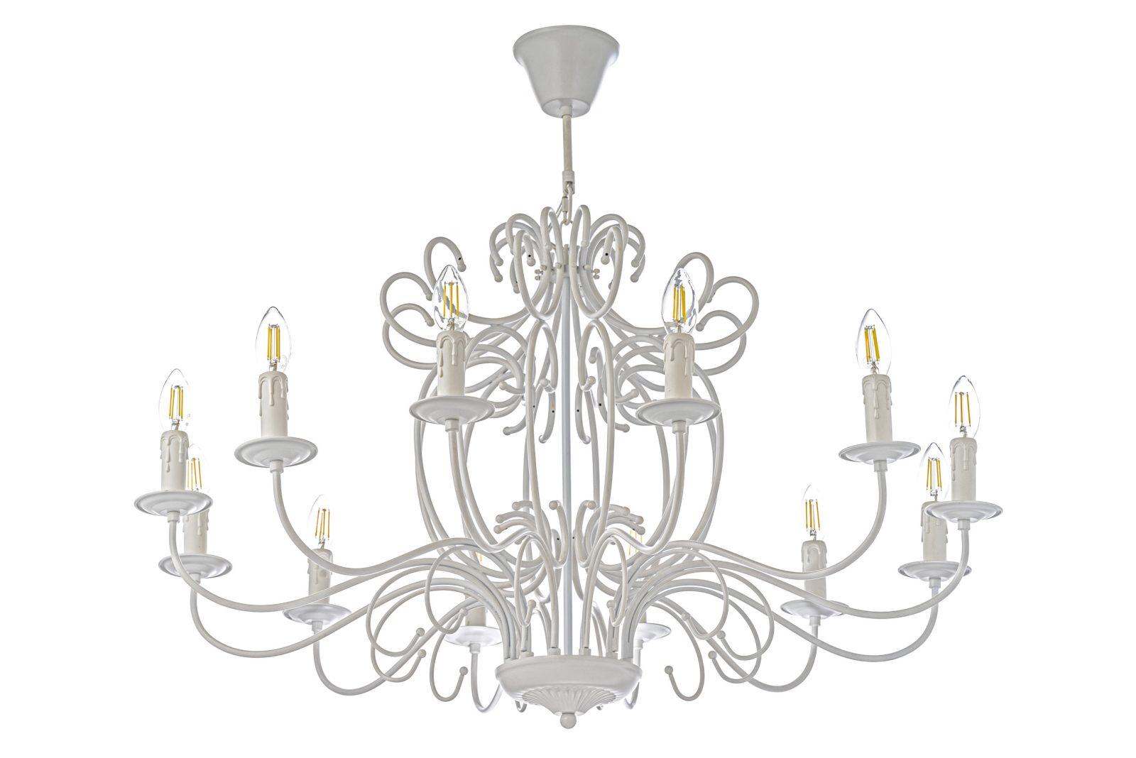 Подвесная люстра Arti Lampadari Amaro White Amaro E 1.1.12 W