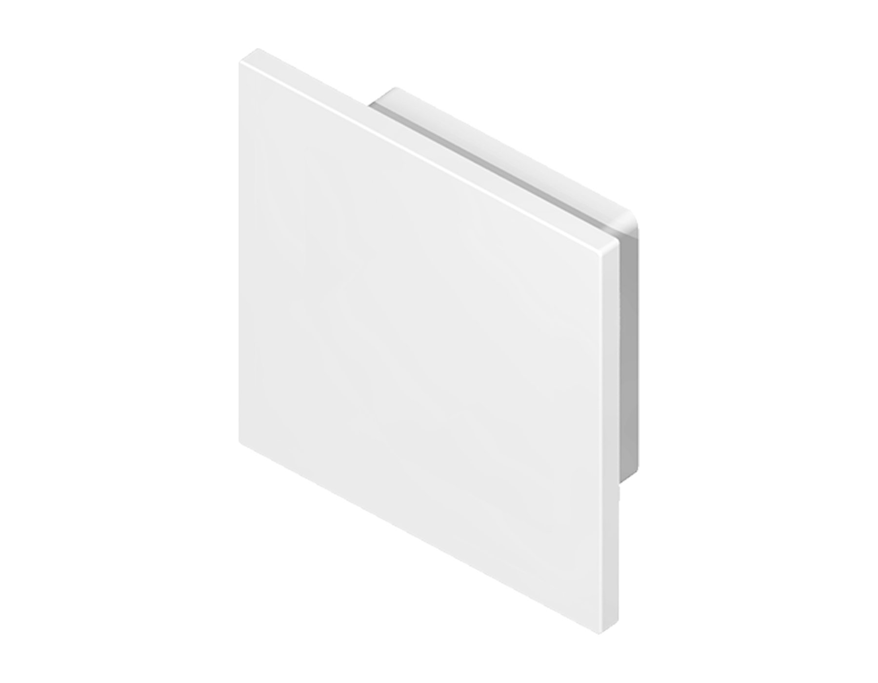 Заглушка для углового квадратного алюминиевого профиля GP2150 комплект 4шт Ambrella Light ILLUMINATION GP8461_AMB