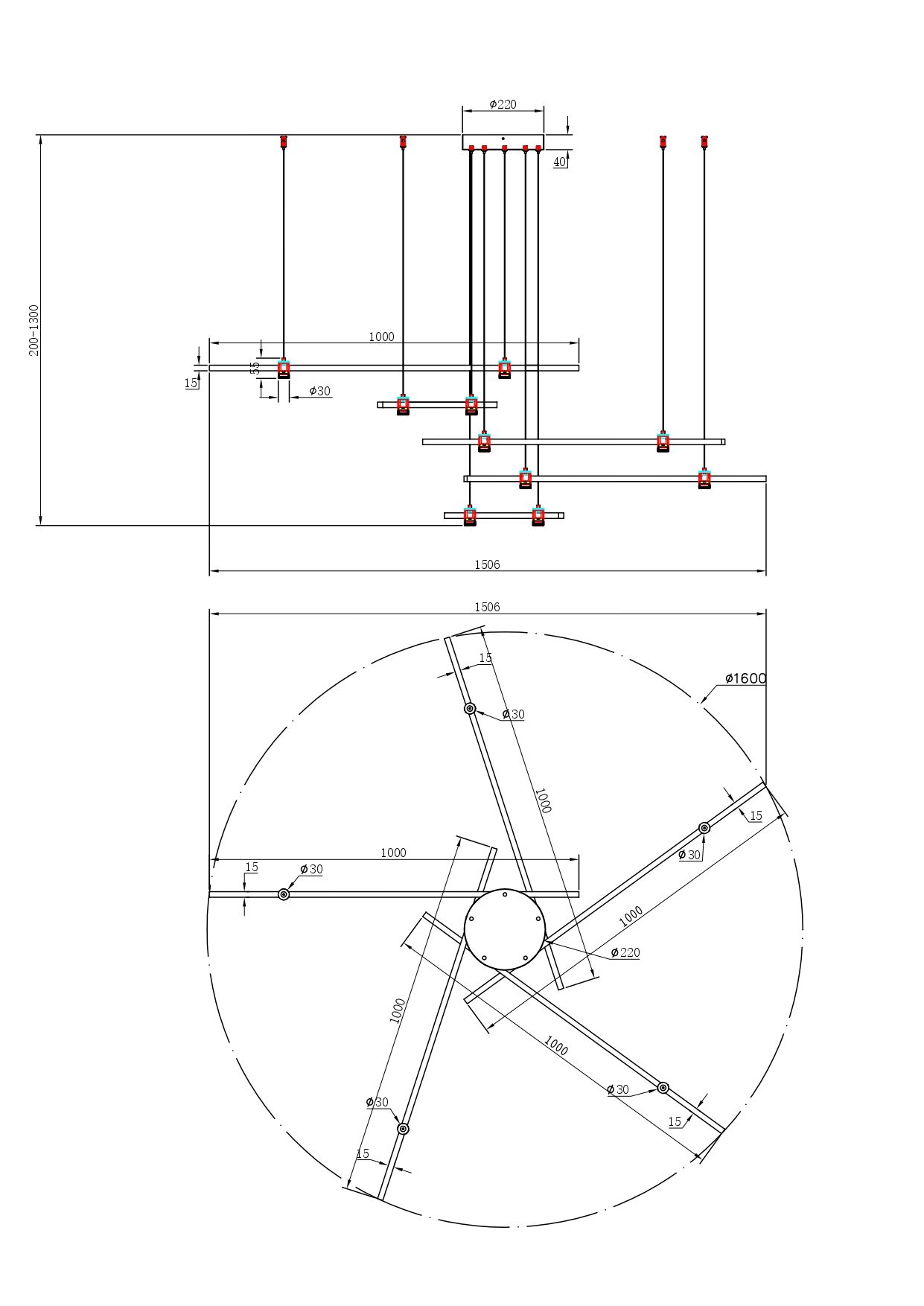 Подвесная люстра ArteLamp ERRAI A2195SP-5BK