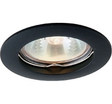 Точечный светильник ArteLamp Врезной Praktisch A2103PL-1BK