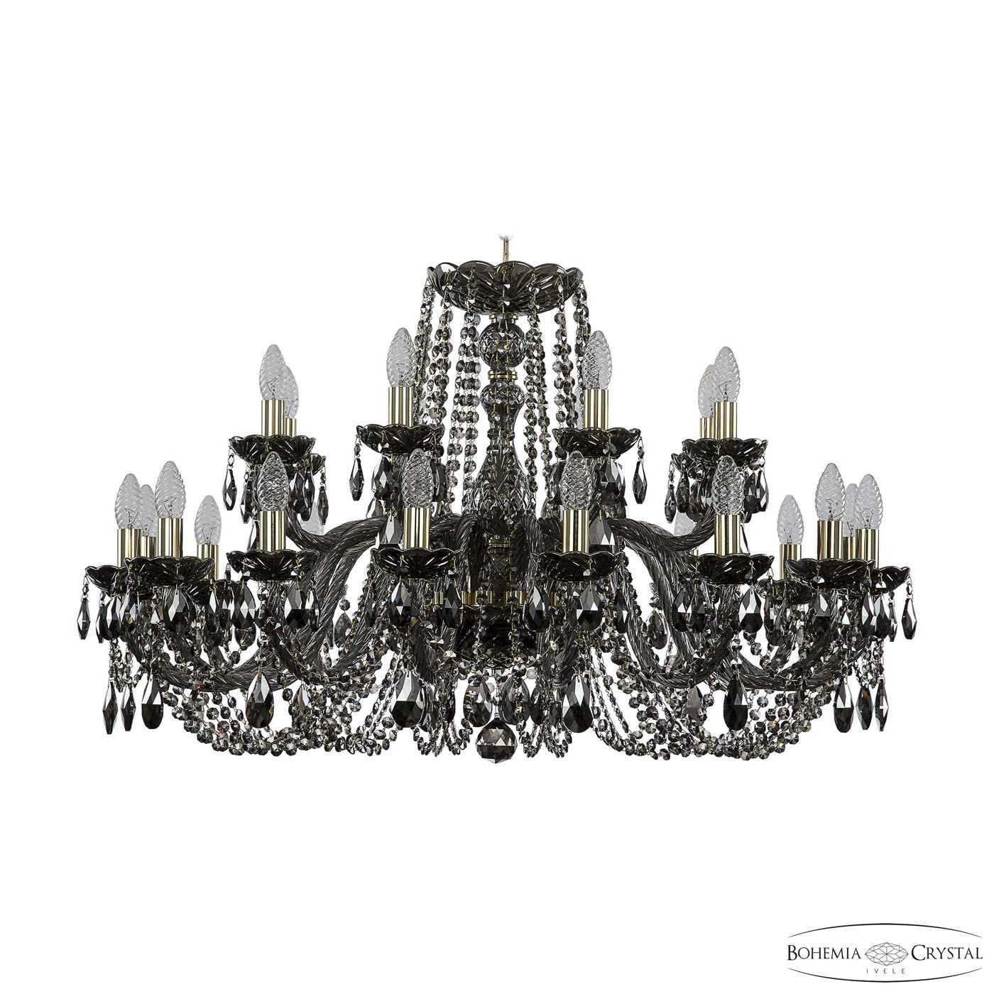 Хрустальная люстра Bohemia Ivele 1402/16+8/360 G M731_BI
