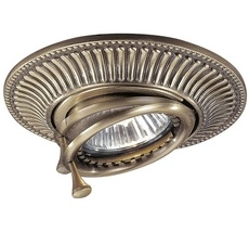 Встраиваемый светильник SP.1082 Bronzo Reccagni Angelo SP 1082 BRONZO_RA