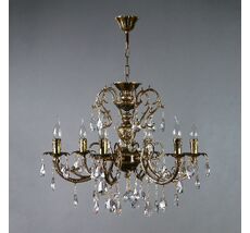 Хрустальная люстра Ambiente Ambient 8888/6 PB Tear drop_BZ