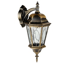 Настенный фонарь уличный IP44 Oasis Light 91402M cover Gb овал_OL