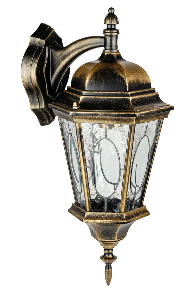 Настенный фонарь уличный IP44 Oasis Light 91402M cover Gb овал_OL