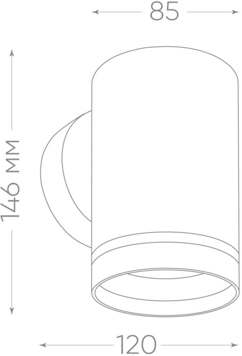 Настенный светильник IP54 Feron 11708_FR