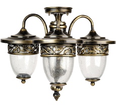 Потолочный светильник уличный IP44 Oasis Light 87270SA/3 Gb_OL