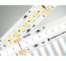 Светодиодная лента 2835 240Led, 18W m, 24V IP20 CCT 3000-650 Ambrella Light GS GS4151_AMB