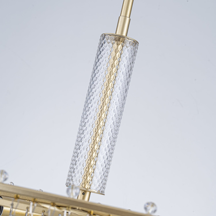 Потолочная люстра на штанге Favourite Fringe 4762-9P