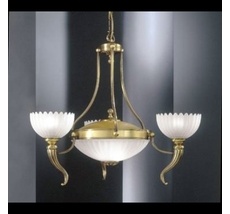 Подвесная люстра факел L.3080/3+2 Reccagni Angelo L 3080/3+2_RA