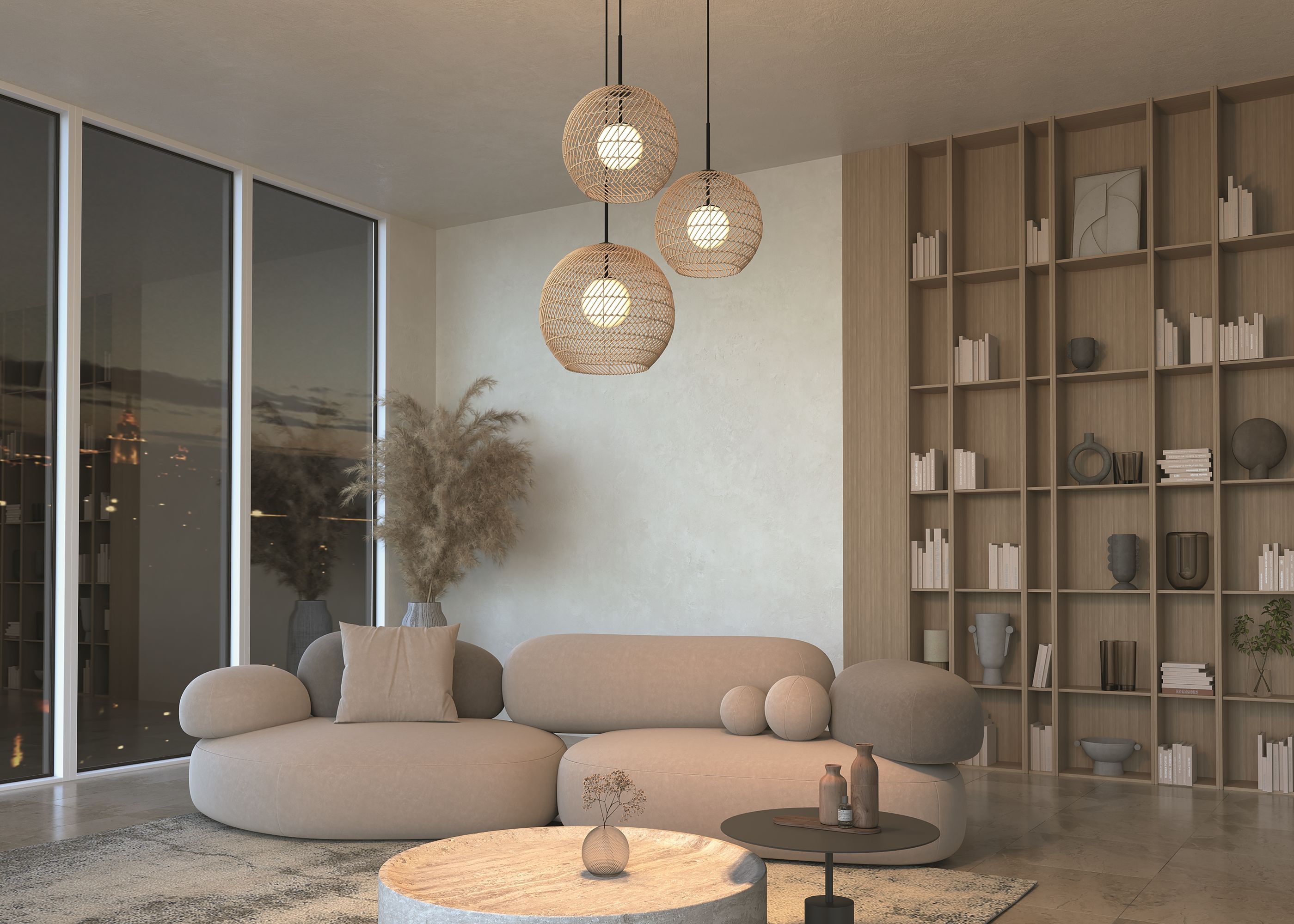 Подвесной светильник Maytoni CANE MOD204PL-01BG1_MY