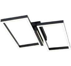 Люстра потолочная светодиодная на 10 м? с пультом Escada 10209/2LED Black_ESC