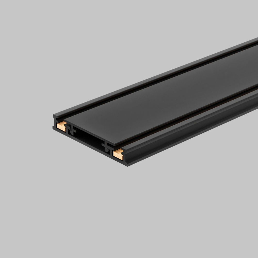 Ультра тонкий магнитный шинопровод накладной 48В, 3 м Imex IL.0007.2003-BK_IM