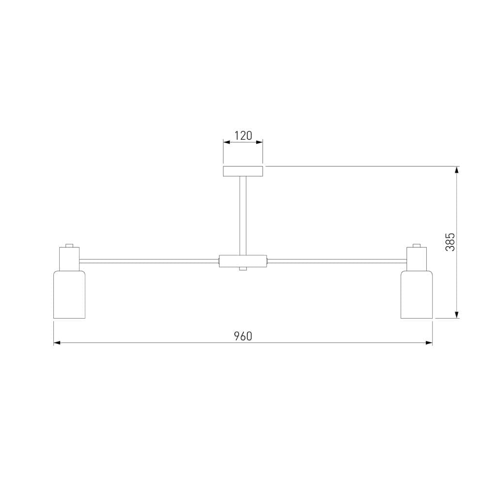 Потолочная люстра Eurosvet в стиле лофт Vegga a057111_EU