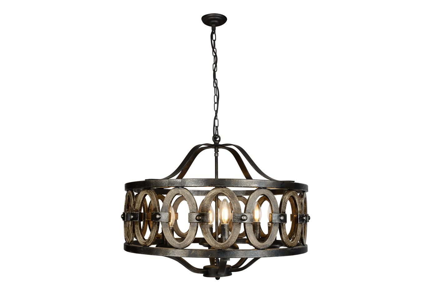 Подвесная люстра ILamp Organic Loft192-6_IP