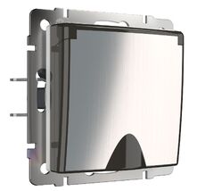 Розетка влагозащ. с зазем. с защит. крышкой и шторками Werkel WL02-SKGSC-01-IP44 a051089_WR