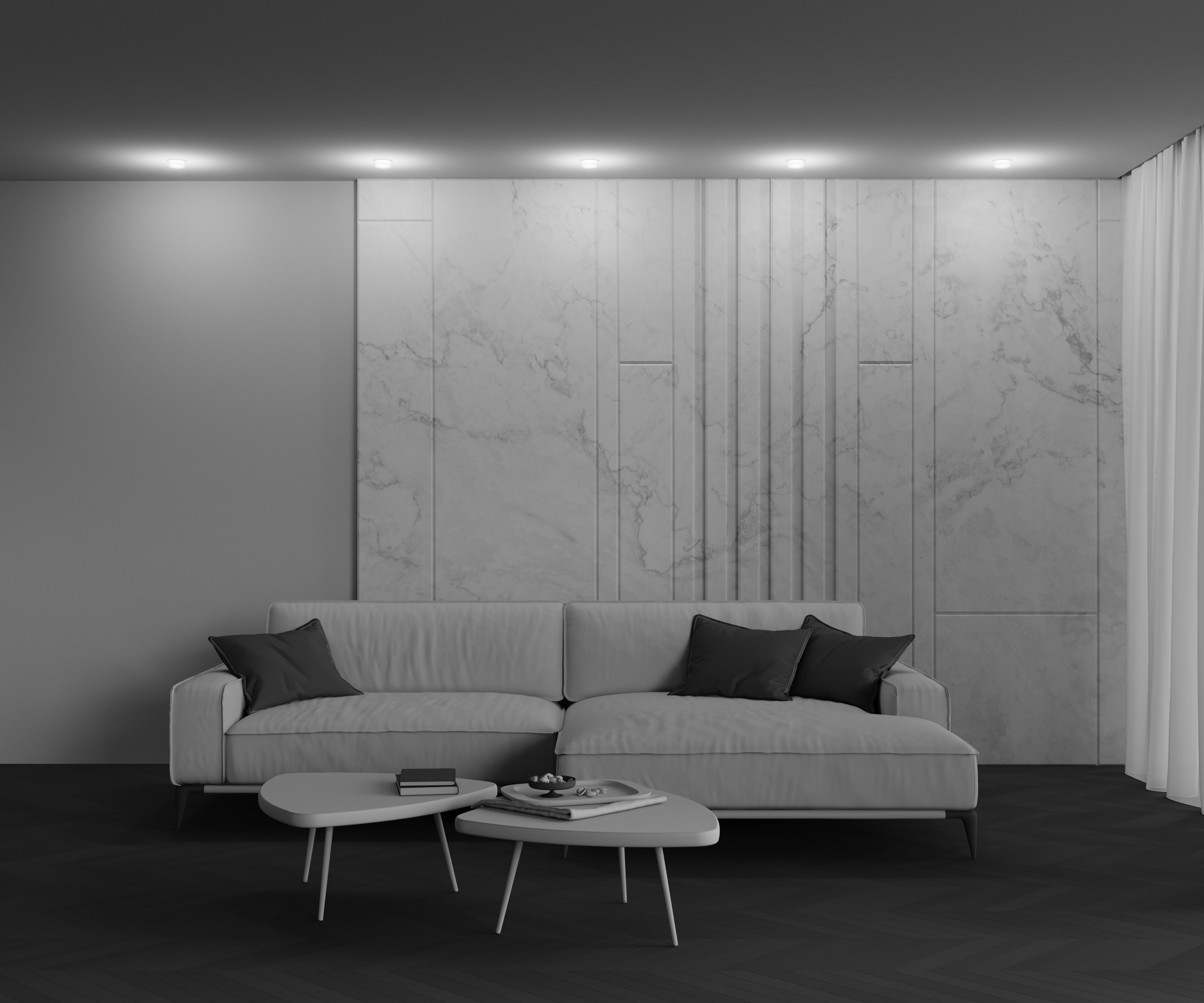 Встраиваемый светильник Maytoni Nude DL065-12W4K-W_MY