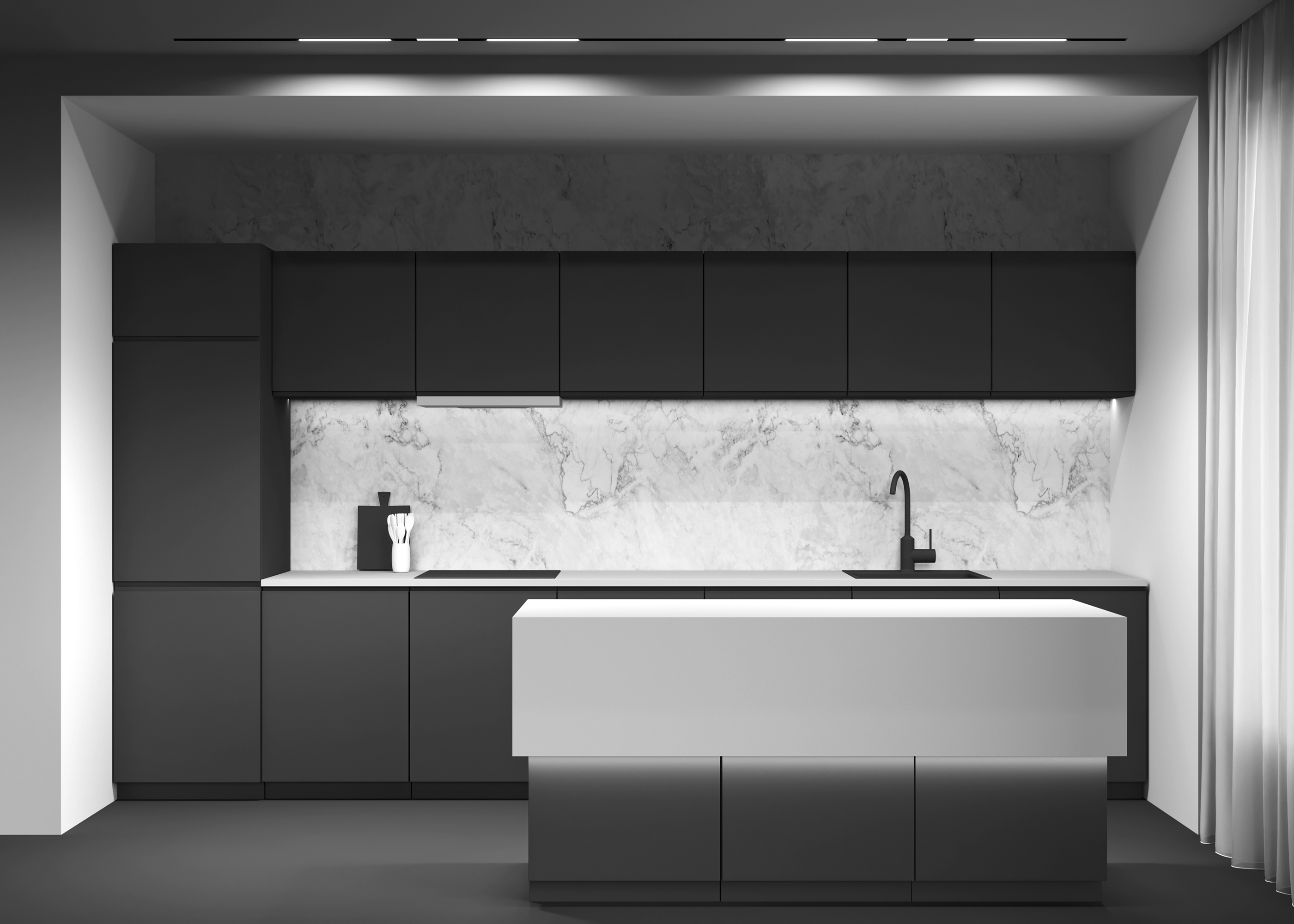 Трековый светильник Maytoni Technical Basis TR074-2-12W4K-B_MY