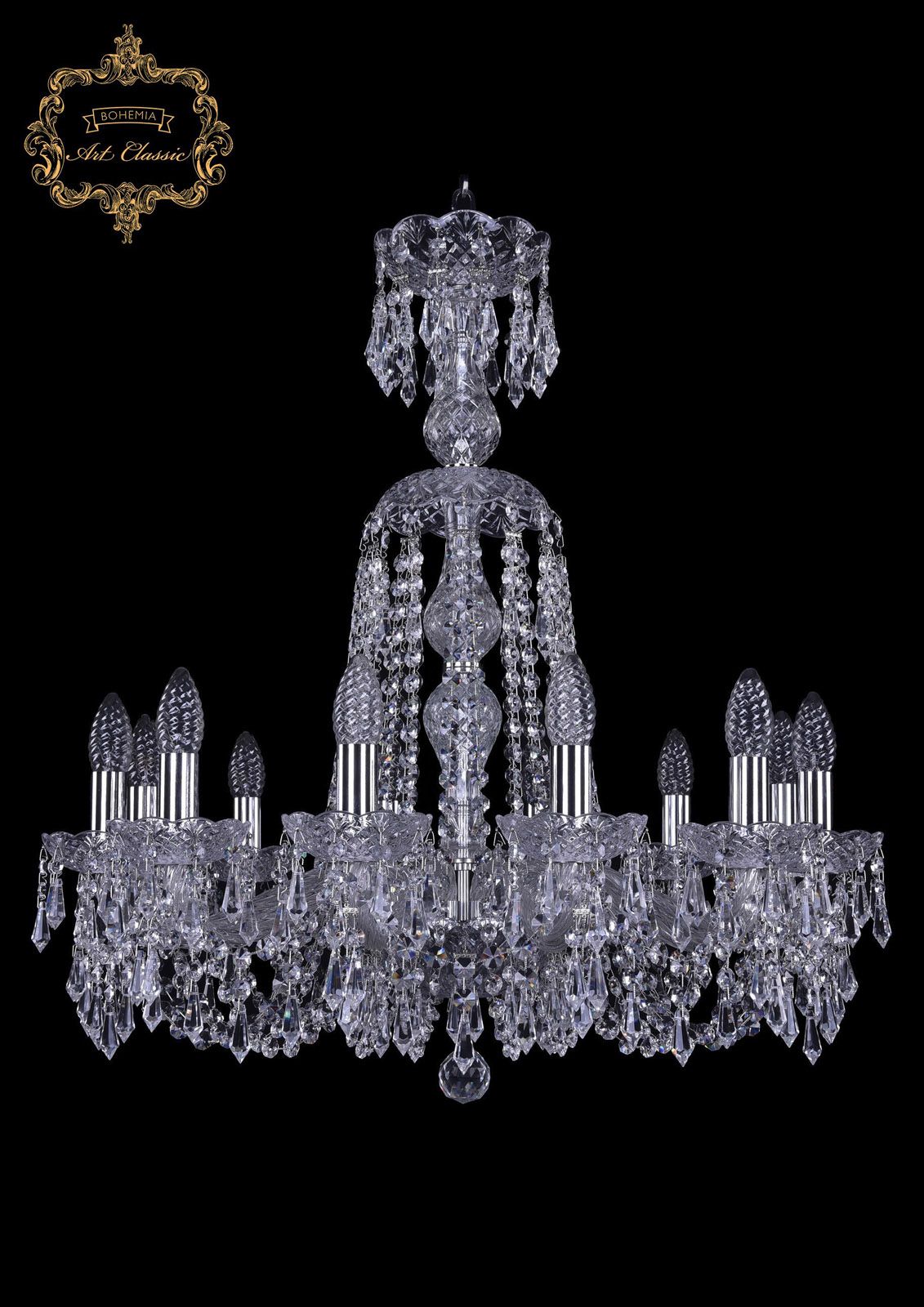 

Хрустальная люстра Bohemia Art Classic 11.23.12.220.XL-70.Cr.Dr, 11.23.12.220.XL-70.Cr.Dr