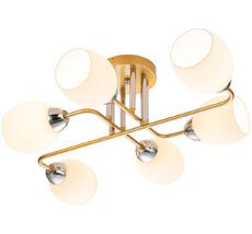 Потолочная люстра на штанге Escada 1132/6P Gold_ESC