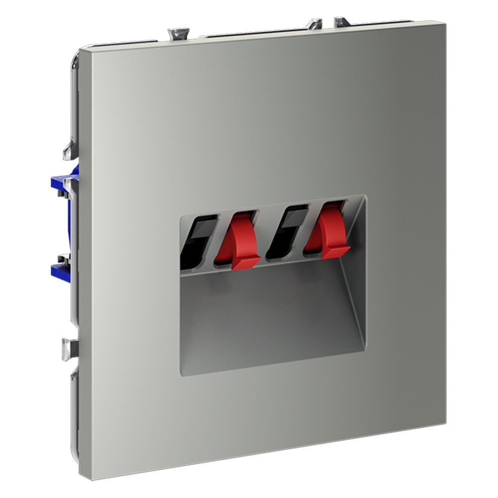 Розетка акустическая встраиваемая VOLTUM S70 4-местная VLS060305