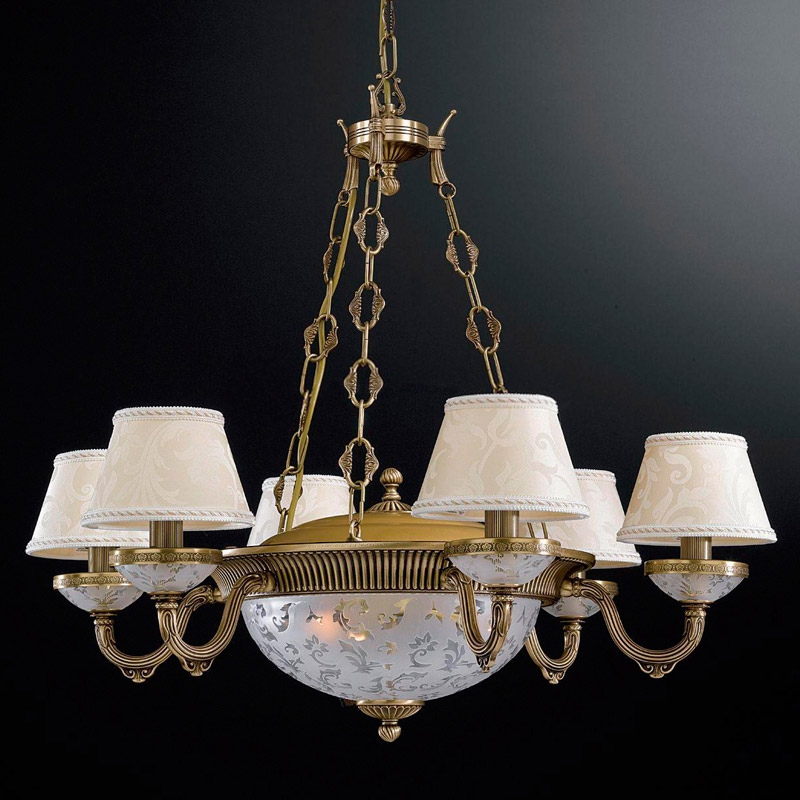 Подвесная люстра L.6405/ 6+3 Reccagni Angelo L 6405/ 6+3_RA