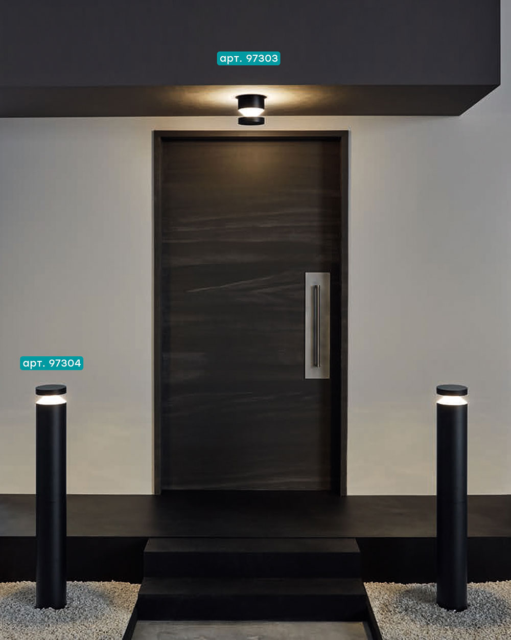 Уличный настенный светильник MELZO 97303