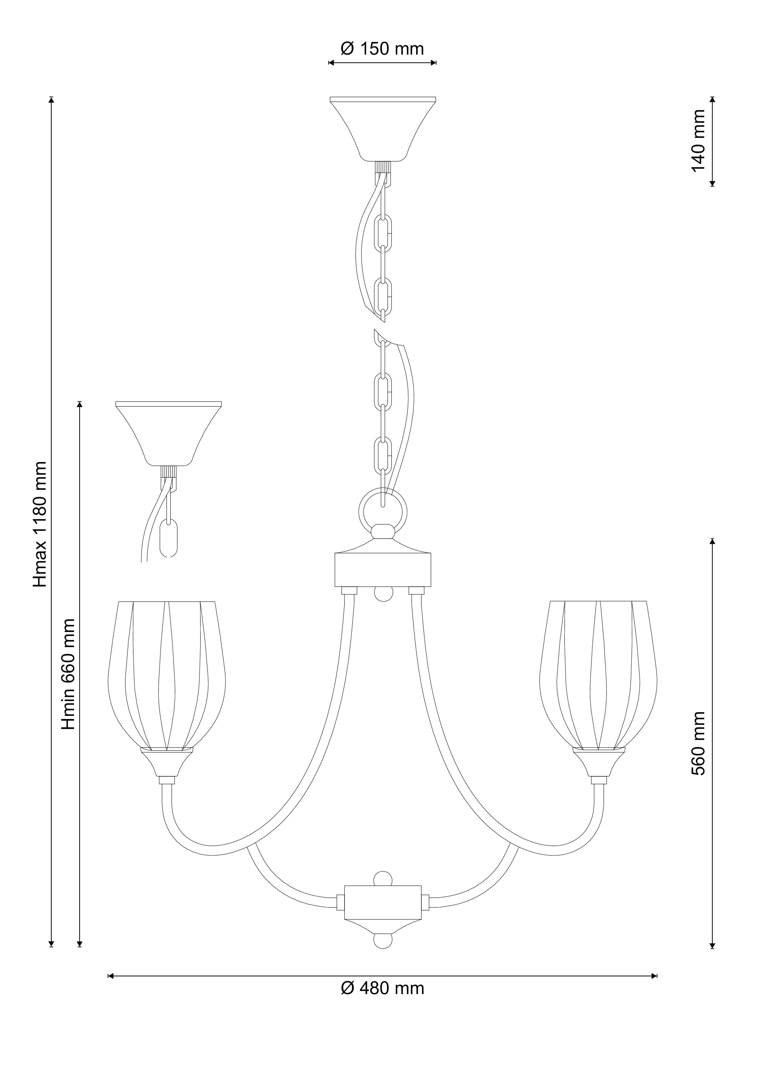 Подвесная люстра Lucia Tucci MADRID MADRID 116.5