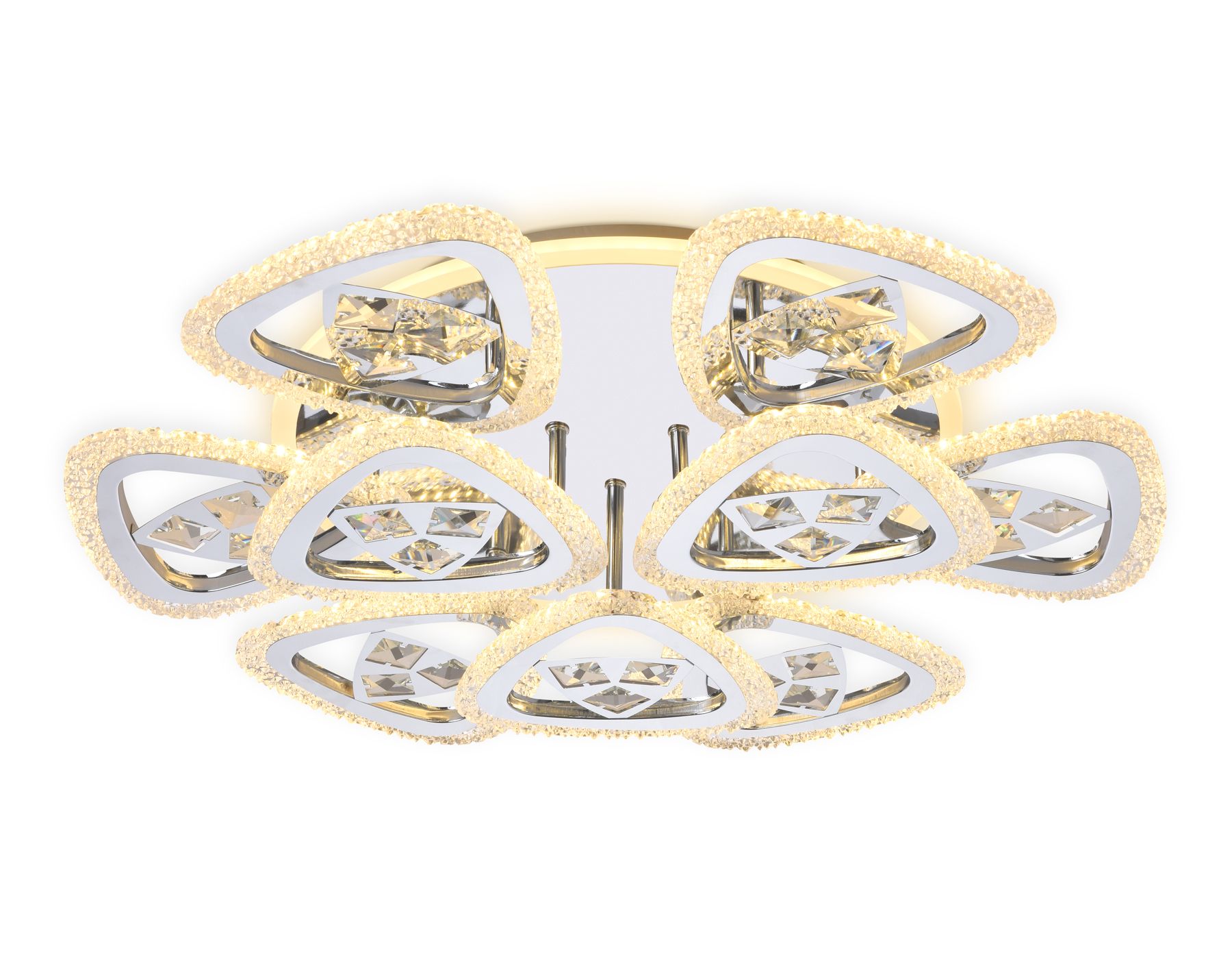 Потолочная люстра Ambrella light с пультом ACRYLICA FA2922_AMB