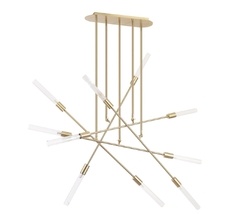 Потолочная люстра Crystal Lux DIA DIA PL10_CR