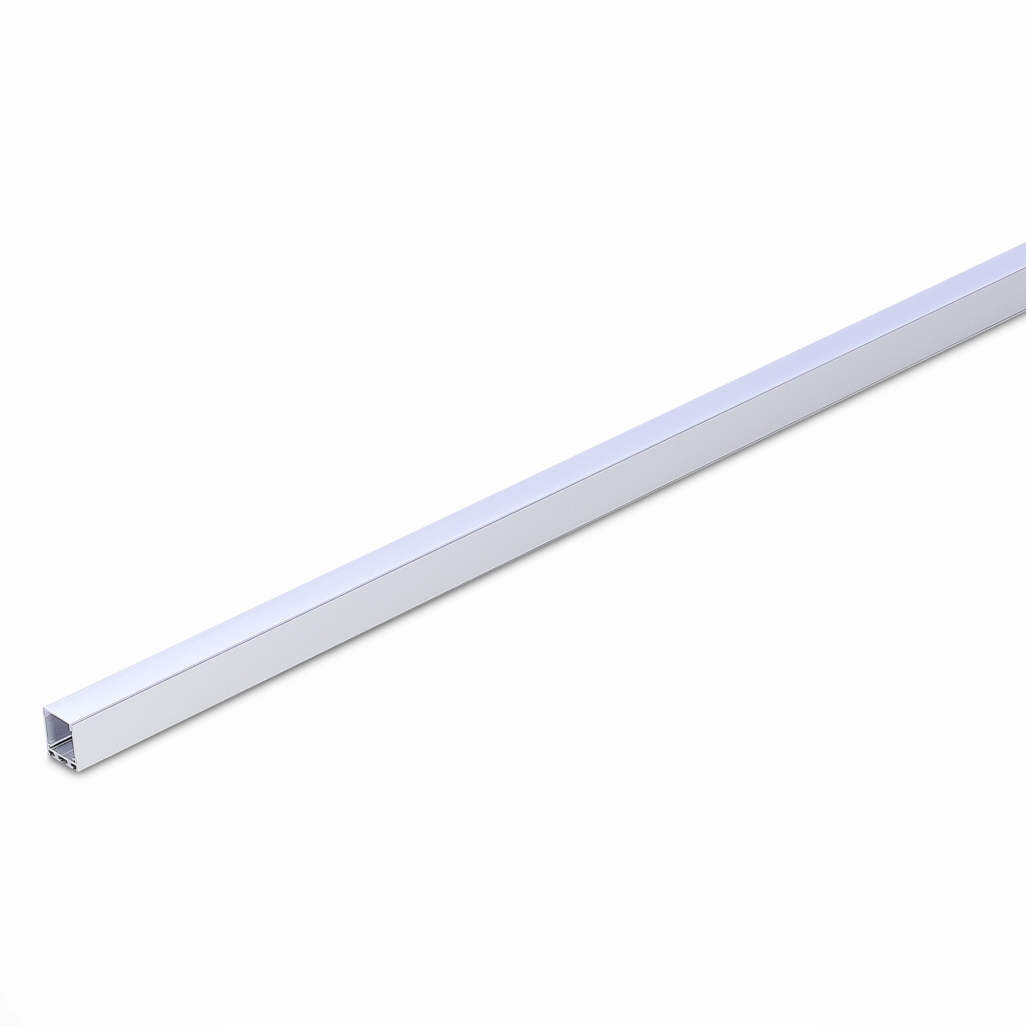 Накладной алюминиевый профиль с рассеивателем(к-т: 2 загл) ST Luce ST017.129.09