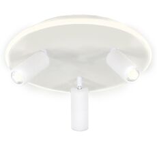 Потолочный светодиодный светильник (спот) 20046LED 20046SMA/03LED WH 37Вт, металл/акрил, белый Escada 20046SMA/03LED WH_ESC