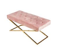 Банкетка ArtHomeDecor Cross ID-78 GL Pink