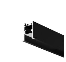 Алюминиевый профиль встраиваемый скрытого монтажа 35x42 (Черный, 2 м), ALM-3542-B-2M Maytoni 632015_MY