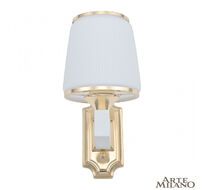 Бра Arte Milano Florentina 302457/1W Wh/Gd