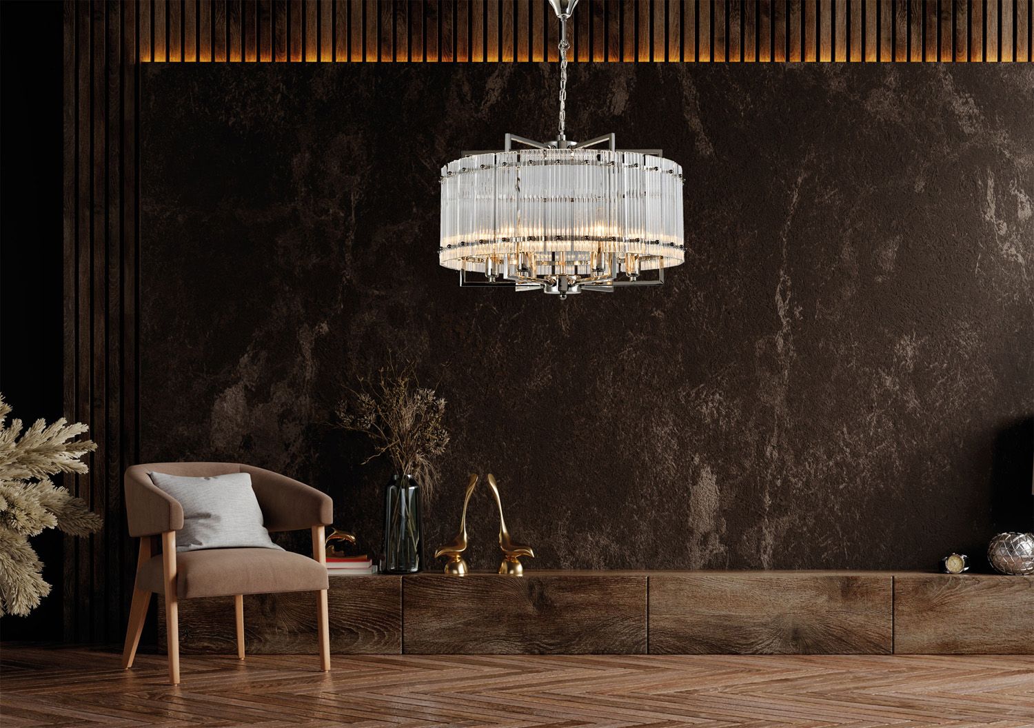 Подвесная люстра ILamp SILVERSTONE P9503-6 NIC_IP