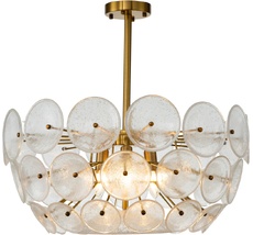 Люстра потолочная на штанге (12020/6R Gold) Indigo V000018