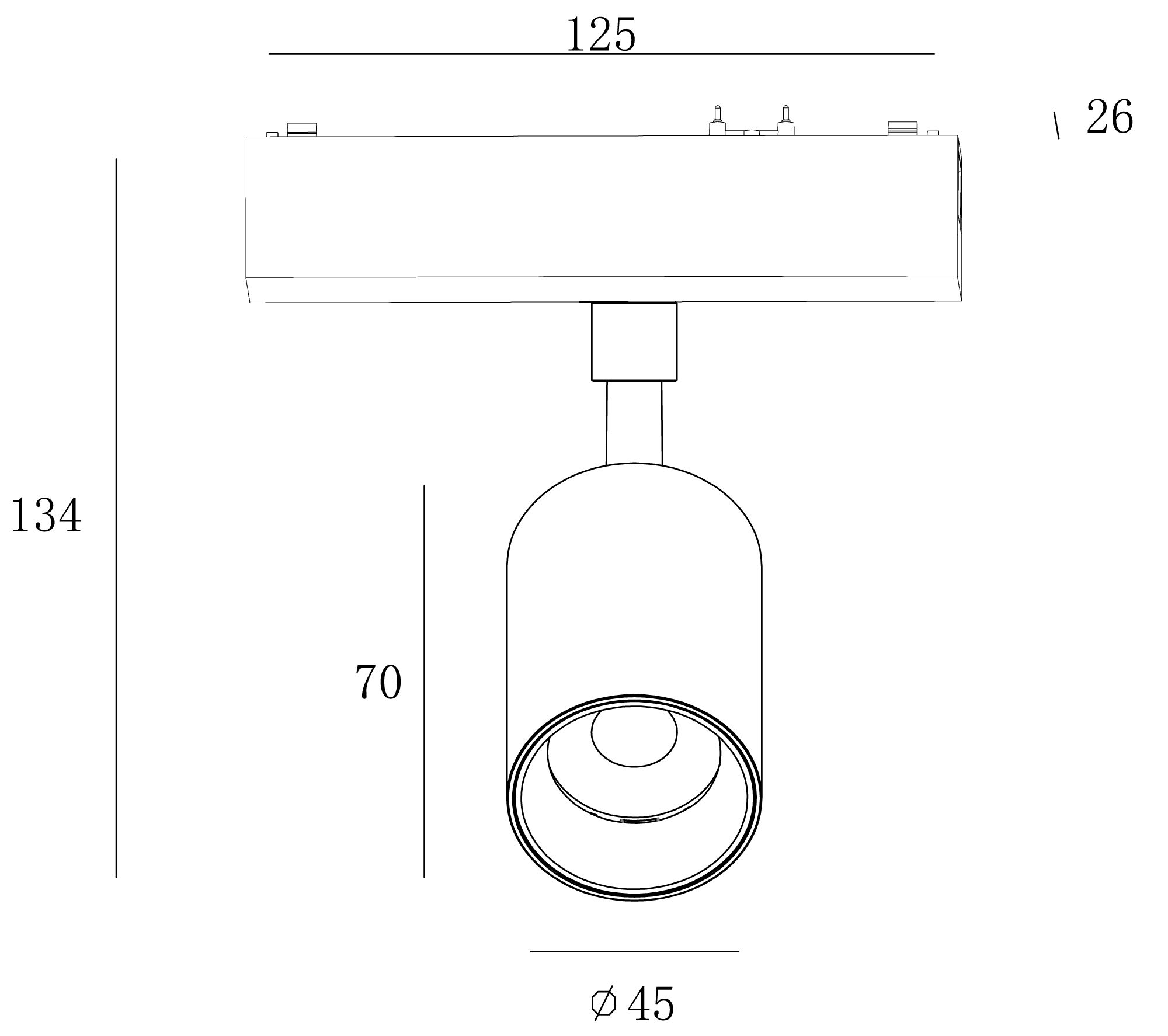 Светильник трековый SLIM SWG Pro 00-00022087_SW