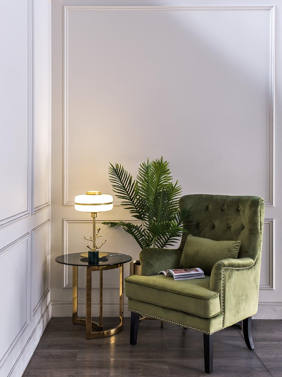 Стол журнальный Garda Decor 47ED-ET062GOLD