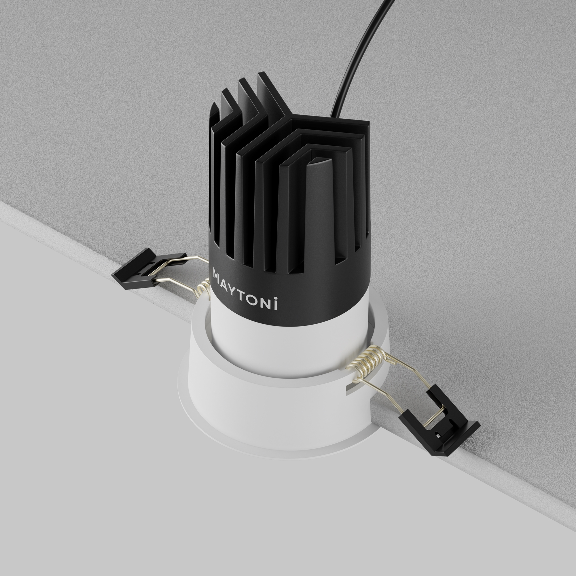 Встраиваемый светильник Maytoni Dip DL118-15W-2.7K-W_MY