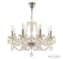 Хрустальная люстра Bohemia Ivele Crystal 101/8/195 Ni_BI