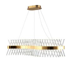 Подвесная люстра хрустальная светодиодная Omnilux OML-99903-44
