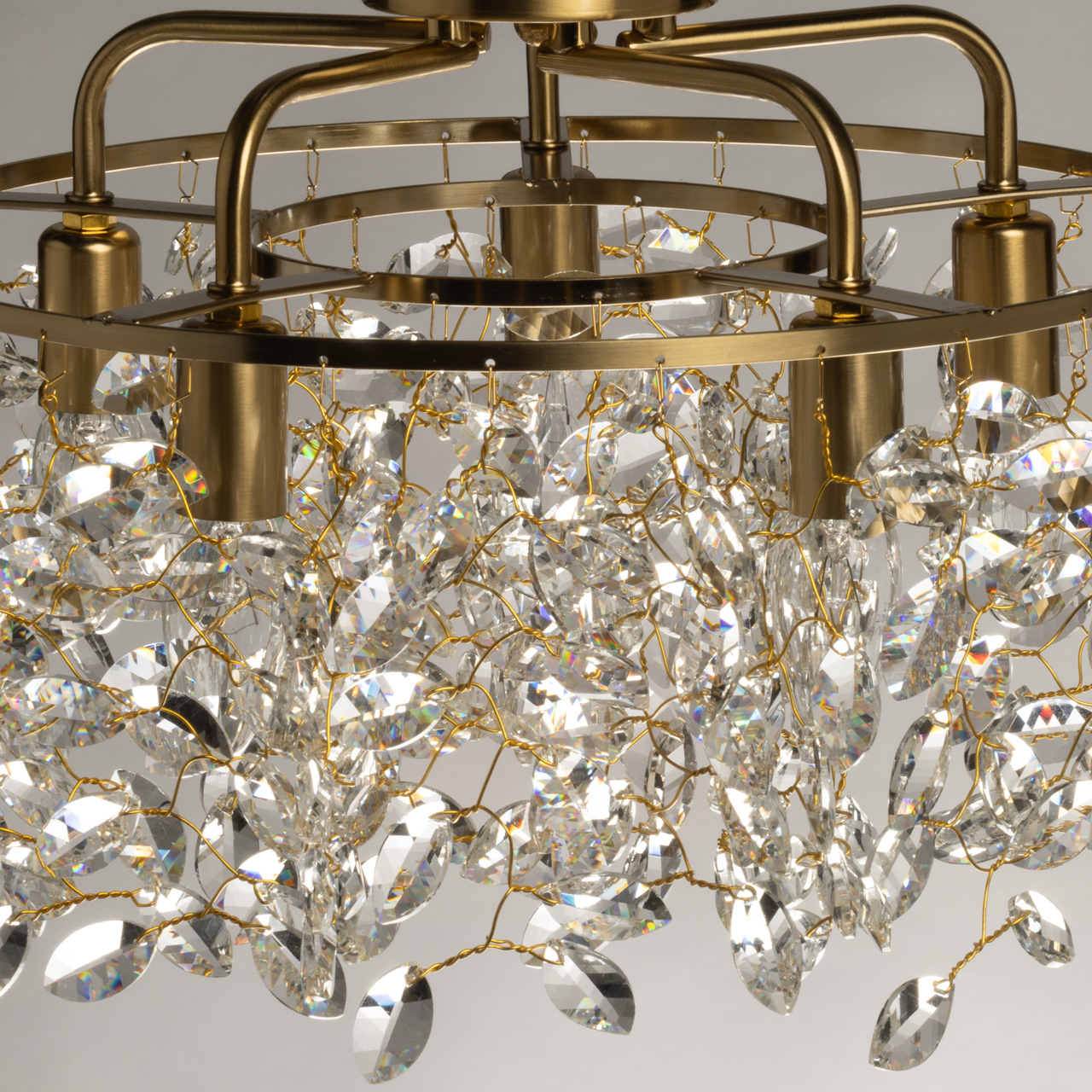 Потолочная люстра De City Лайма 467015205_MW