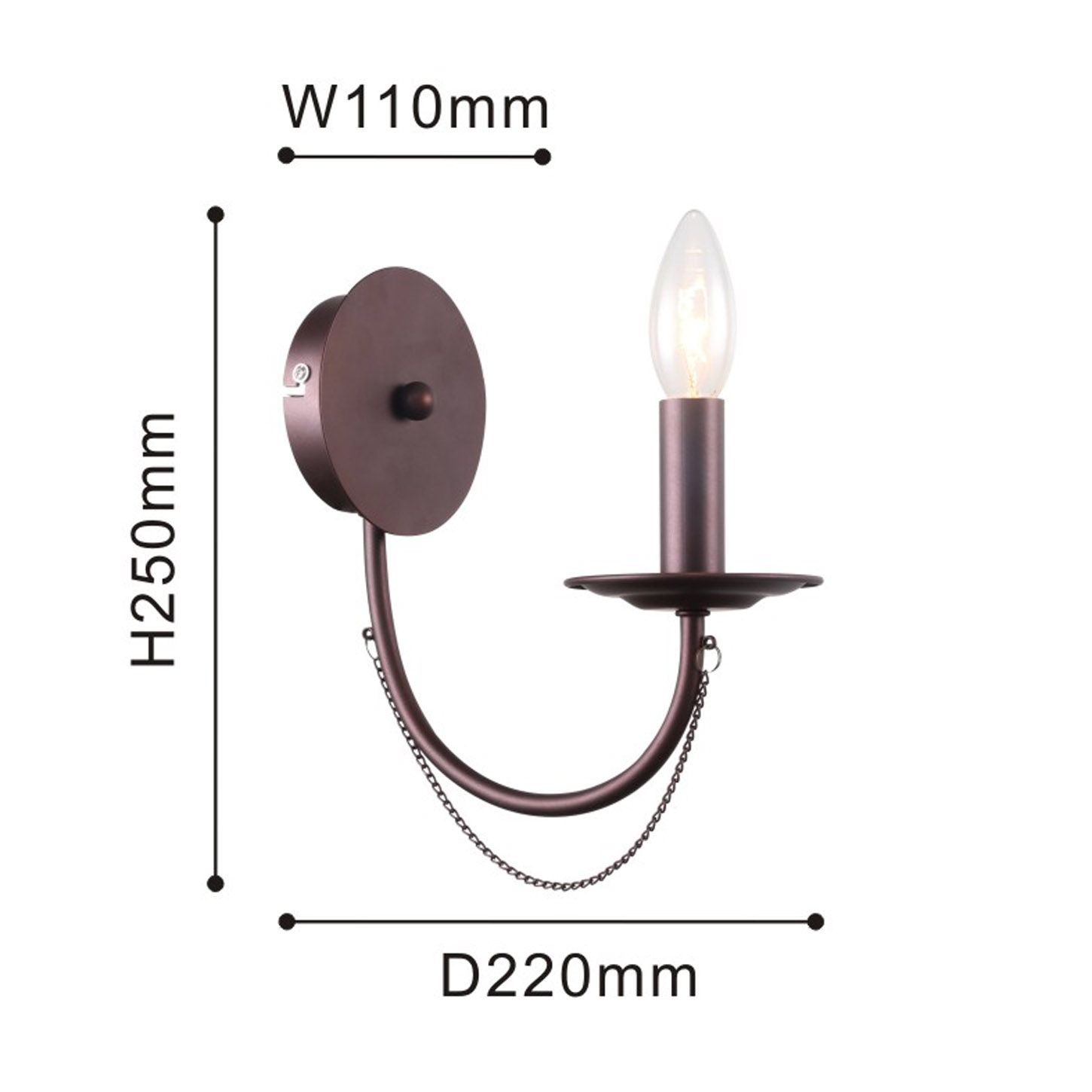 Бра F-Promo Plini Cofee 2590-1W