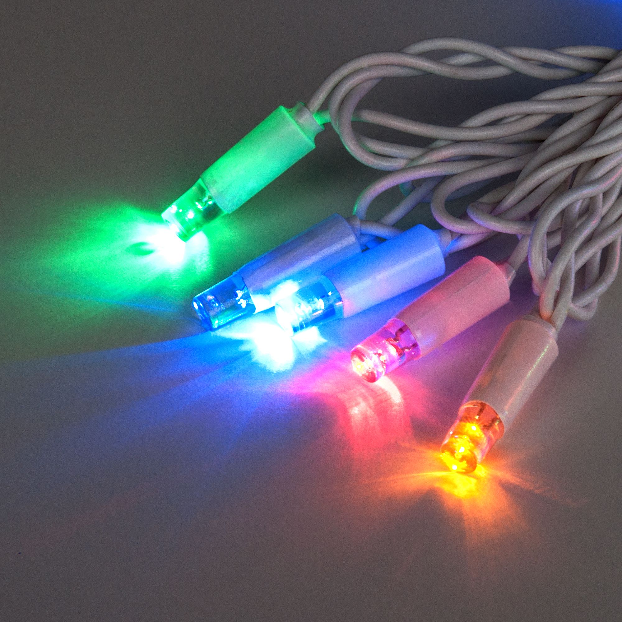 Гирлянда нить 100 led, 10м, разноцветный, мерцание a044074_EU