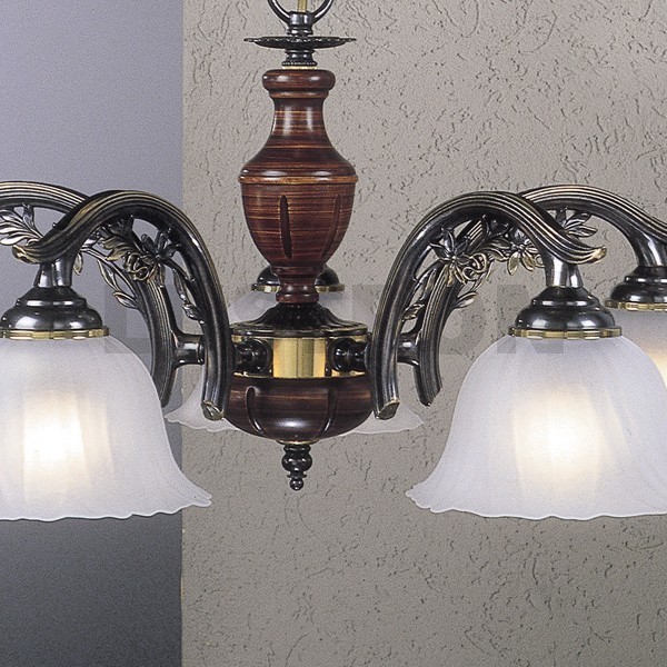 Подвесная люстра Reccagni Angelo L 2700/5_RA